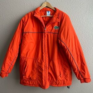 NCAA‎ Vintage Orange Florida Gators quilted zip up jacket